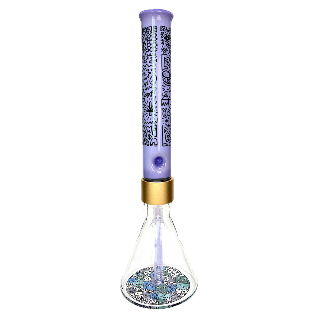 Prism Pipes 18” Pretty Done Beaker Bong