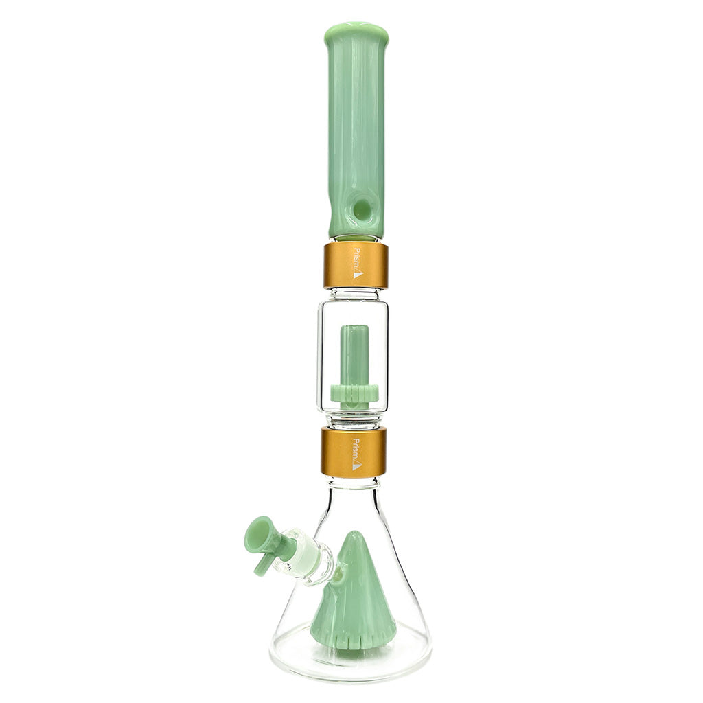 Prism Pipes Pyramid Perc Beaker Bong