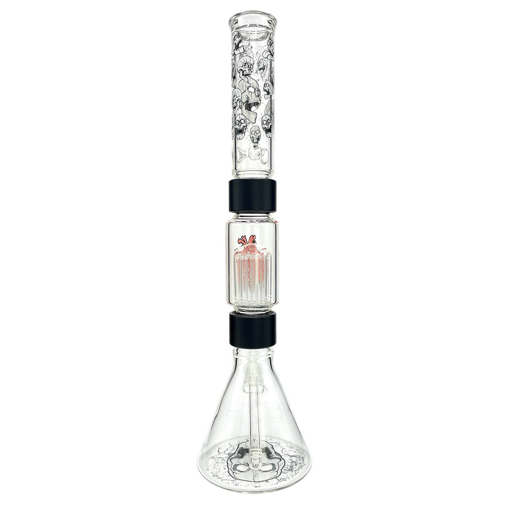 Prism Pipes Skull Beaker Bong