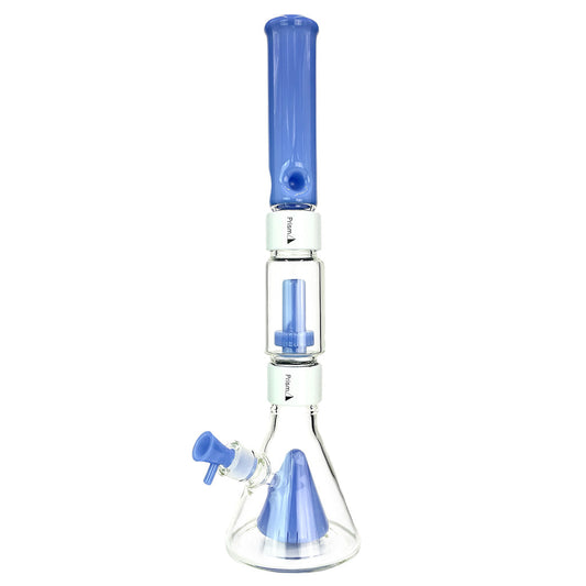 Prism Pipes Pyramid Perc Beaker Bong
