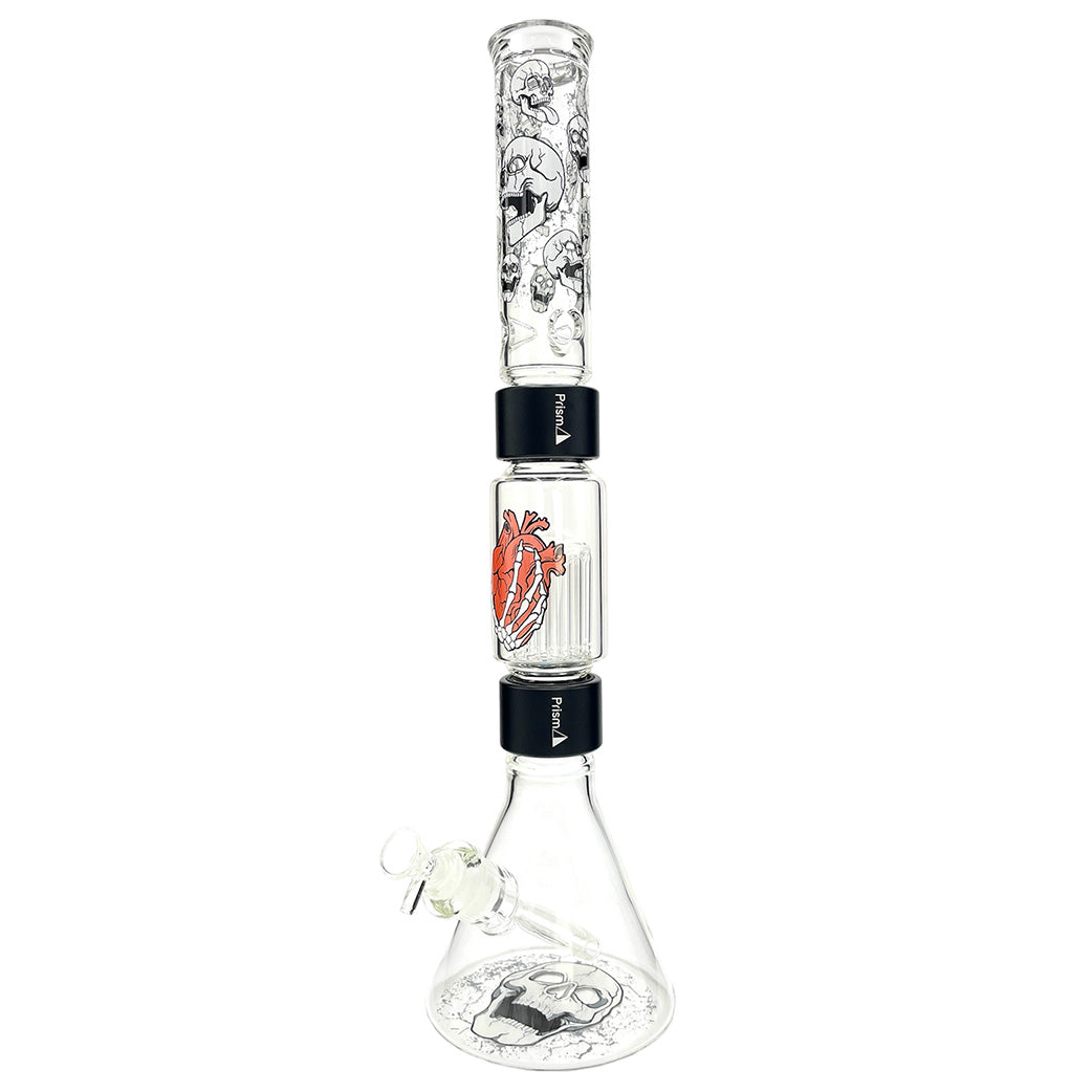 Prism Pipes Skull Beaker Bong