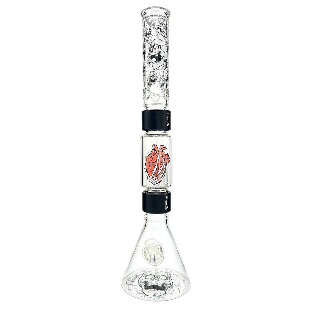 Prism Pipes Skull Beaker Bong