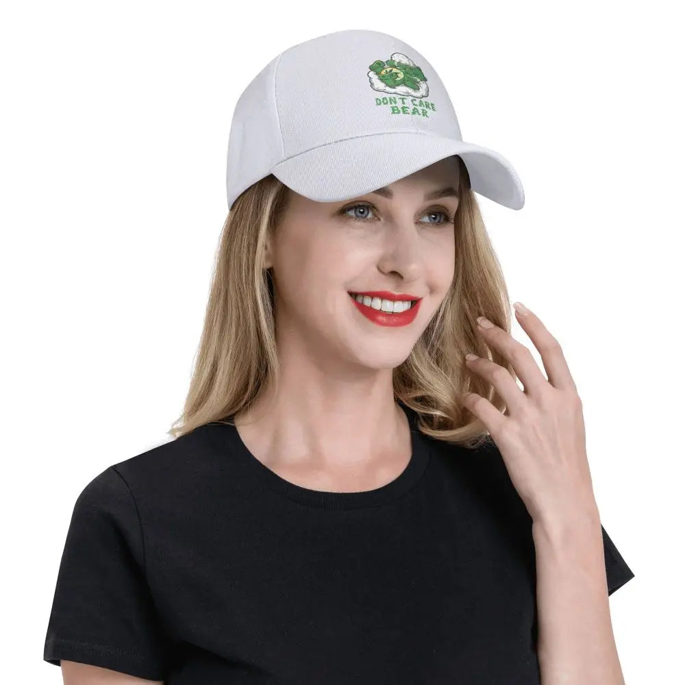 Care Bears Smoking Weed Cannabis Marijuana 4-20 Stoner Gift Caps Hip-Hop Dad Hat Sun Hat Trucker Cap Snapback Caps Baseball Caps