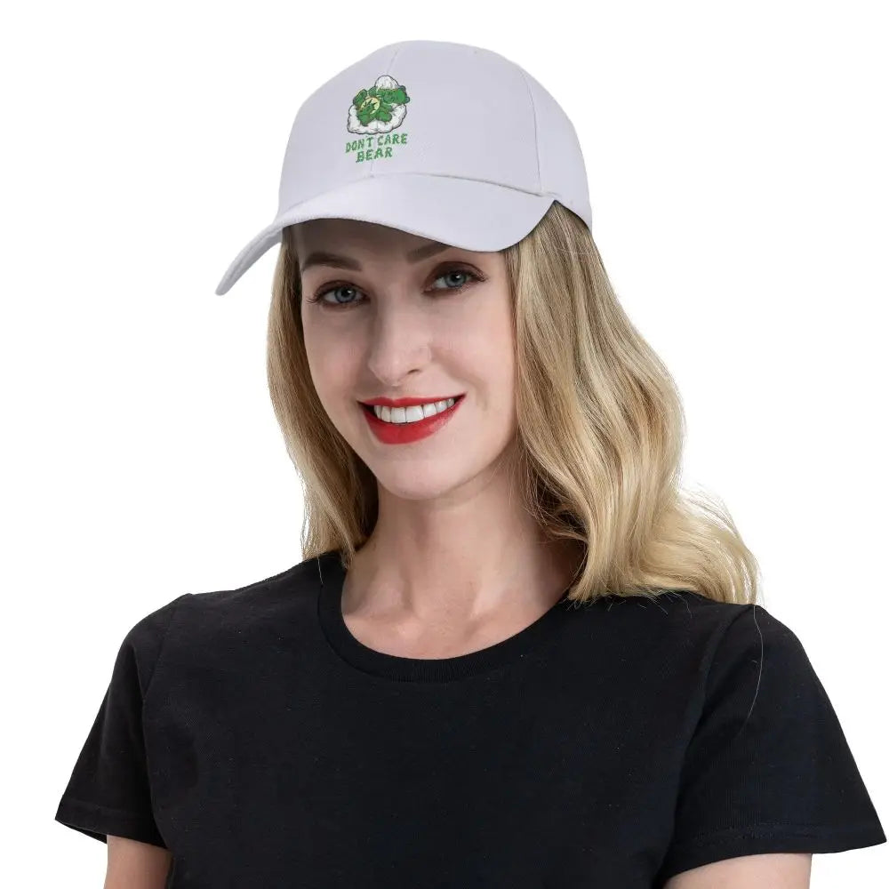 Care Bears Smoking Weed Cannabis Marijuana 4-20 Stoner Gift Caps Hip-Hop Dad Hat Sun Hat Trucker Cap Snapback Caps Baseball Caps